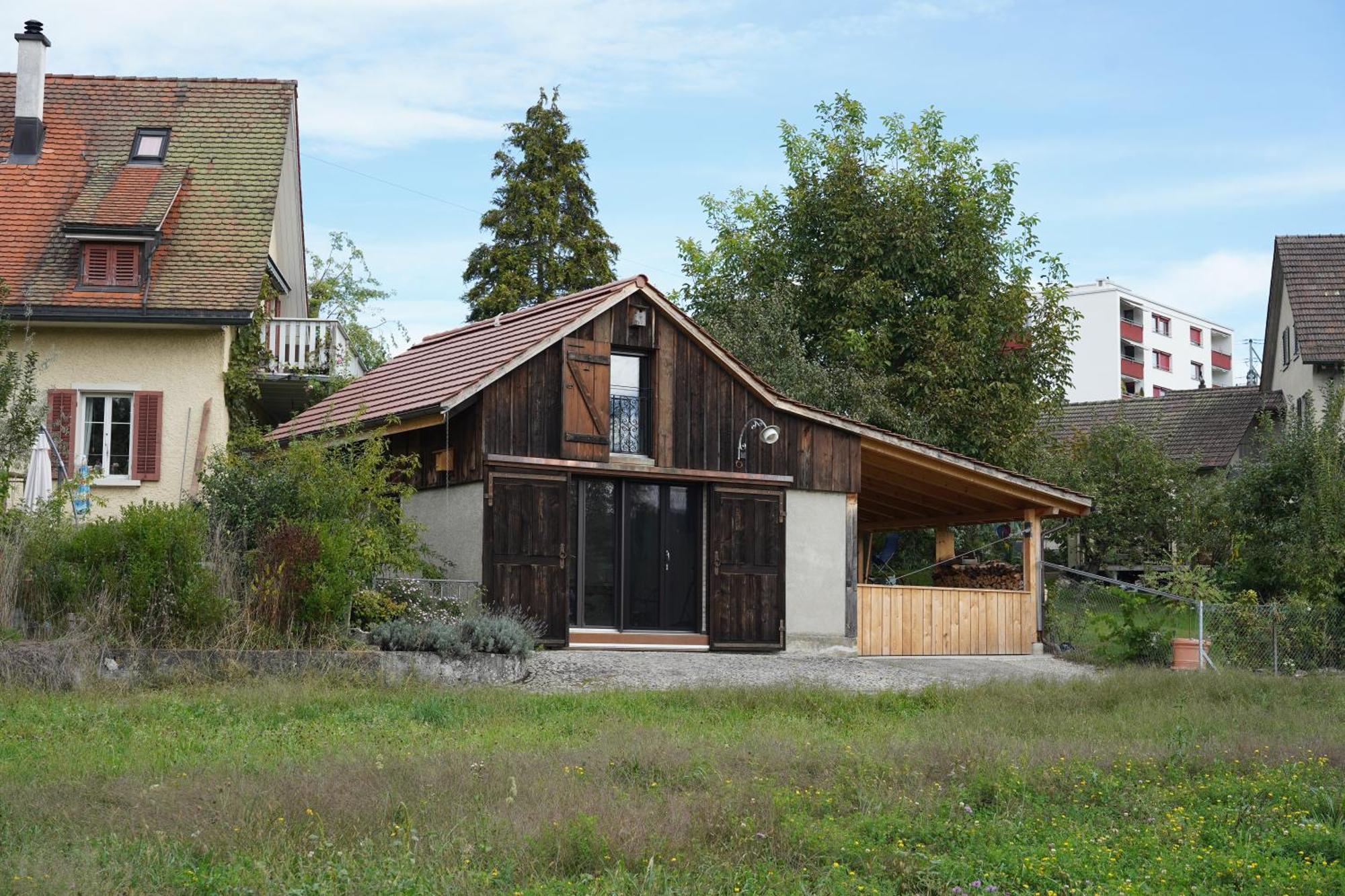 Tiny House Chez Claudine - Relaxen, Workspace, Naehe Thermen, Netflix, Free Parking & Wifi Brugg  Dış mekan fotoğraf