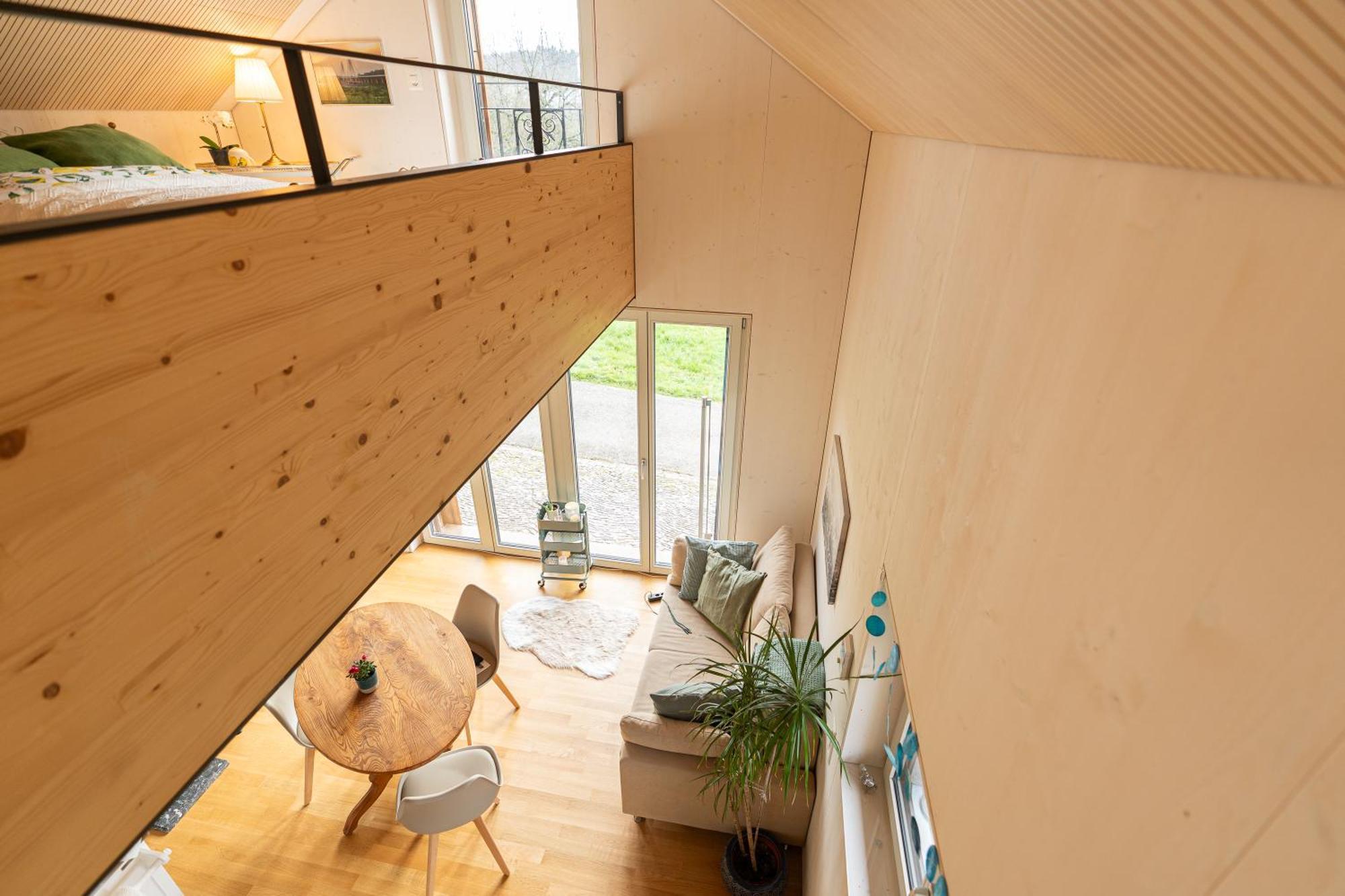 Tiny House Chez Claudine - Relaxen, Workspace, Naehe Thermen, Netflix, Free Parking & Wifi Brugg  Dış mekan fotoğraf