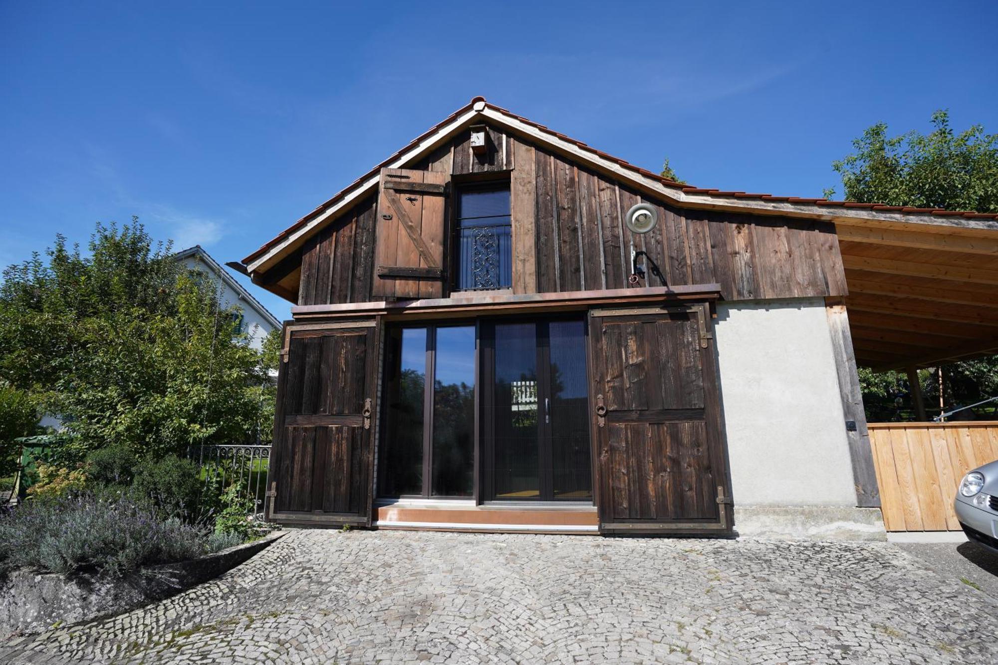 Tiny House Chez Claudine - Relaxen, Workspace, Naehe Thermen, Netflix, Free Parking & Wifi Brugg  Dış mekan fotoğraf