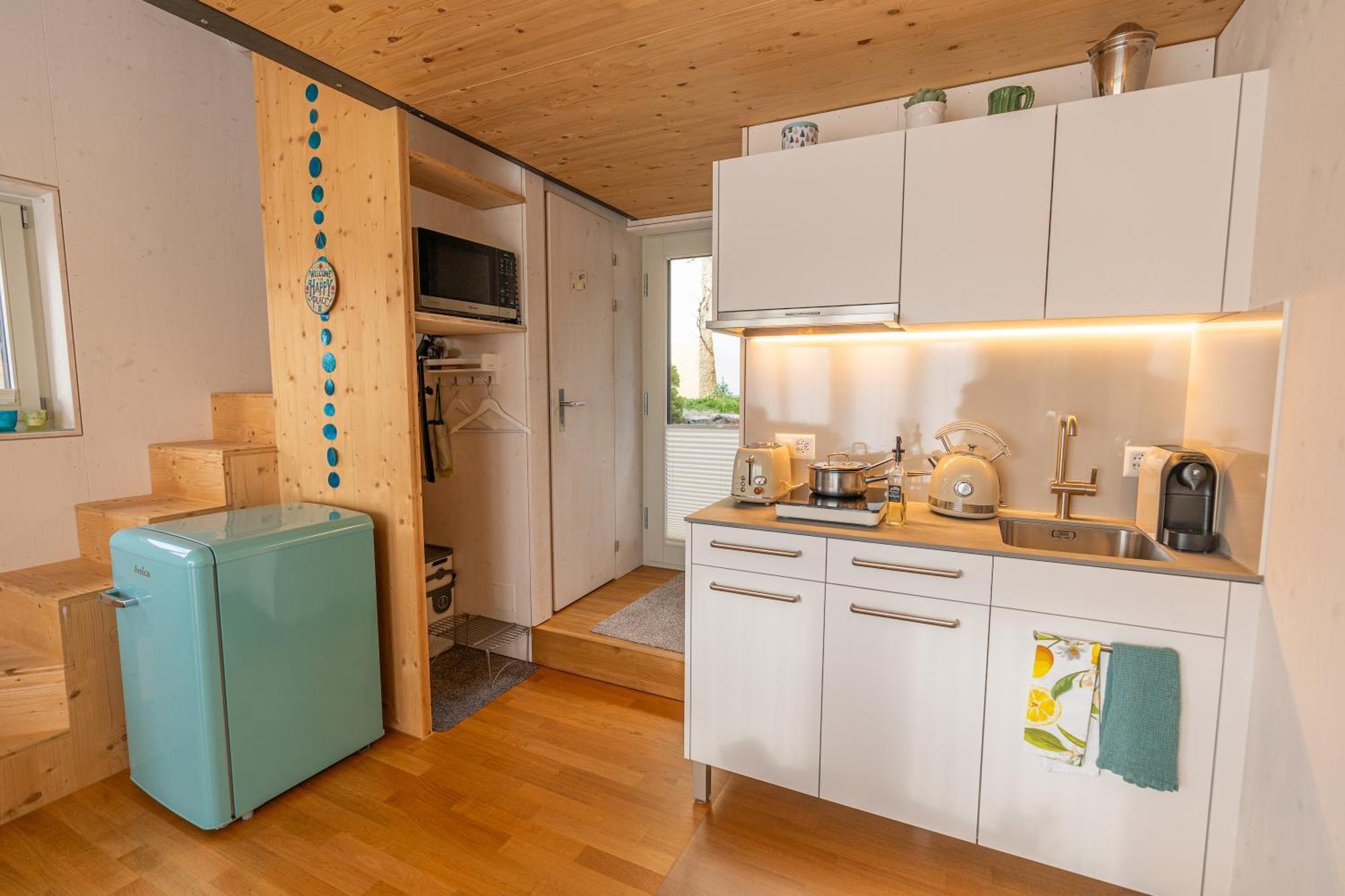 Tiny House Chez Claudine - Relaxen, Workspace, Naehe Thermen, Netflix, Free Parking & Wifi Brugg  Dış mekan fotoğraf